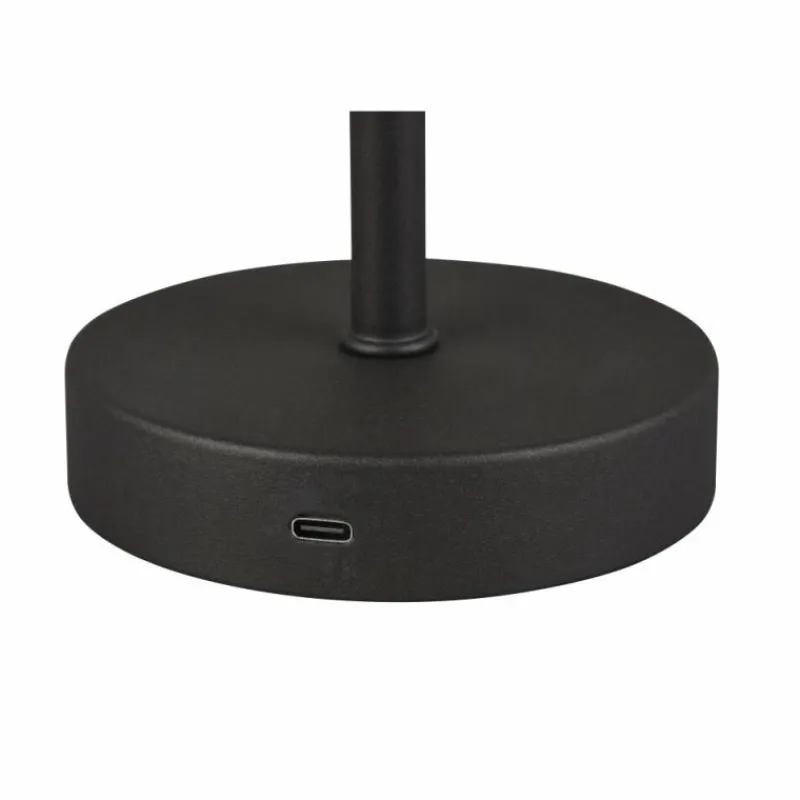 Luminaires Reality Lampe de table Reality JEFF LED Noir, 1 lumière* Éclairage Led