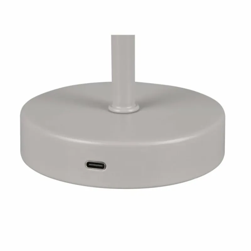 Luminaires Reality Lampe de table Reality JEFF LED Gris, 1 lumière* Éclairage Led