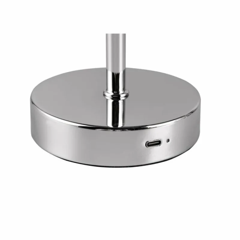 Luminaires Reality Lampe de table Reality JEFF LED Chrome, 1 lumière* Éclairage Led