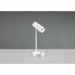 Luminaires Reality Lampe de table Reality Lenny LED Blanc, 1 lumière* Éclairage Led