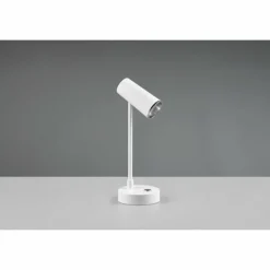 Luminaires Reality Lampe de table Reality Lenny LED Blanc, 1 lumière* Éclairage Led