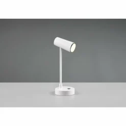 Luminaires Reality Lampe de table Reality Lenny LED Blanc, 1 lumière* Éclairage Led