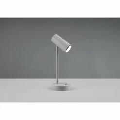 Luminaires Reality Lampe de table Reality Lenny LED Gris, 1 lumière* Lampes À Poser