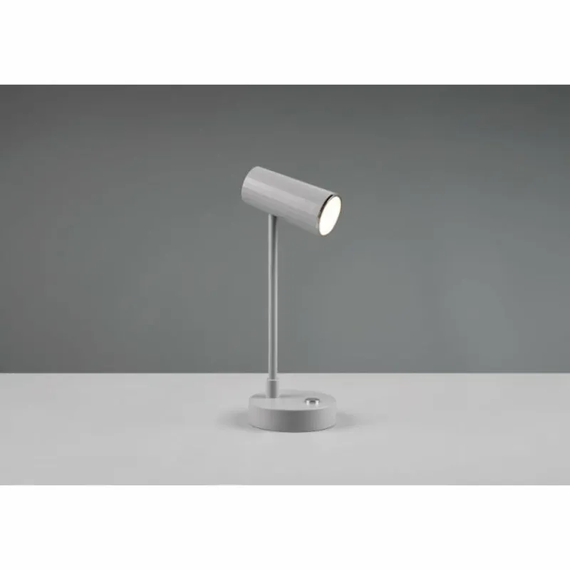 Luminaires Reality Lampe de table Reality Lenny LED Gris, 1 lumière* Lampes À Poser