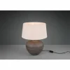Lampes En Tissu-Luminaires Reality Lampe de table Reality Lou LED Brun, 1 lumière