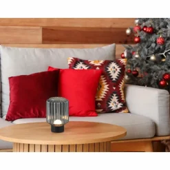 Suspension Verre Fumé-Luminaires Reality Lampe de table Reality LORD LED Noir, 1 lumière