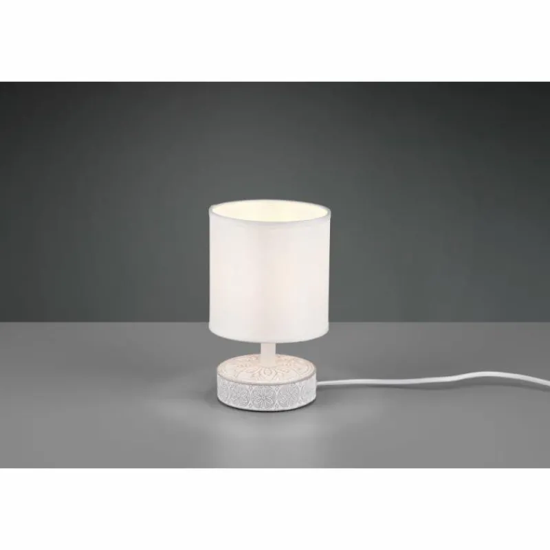Lampes En Tissu-Luminaires Reality Lampe de table Reality Marie LED Blanc, 1 lumière
