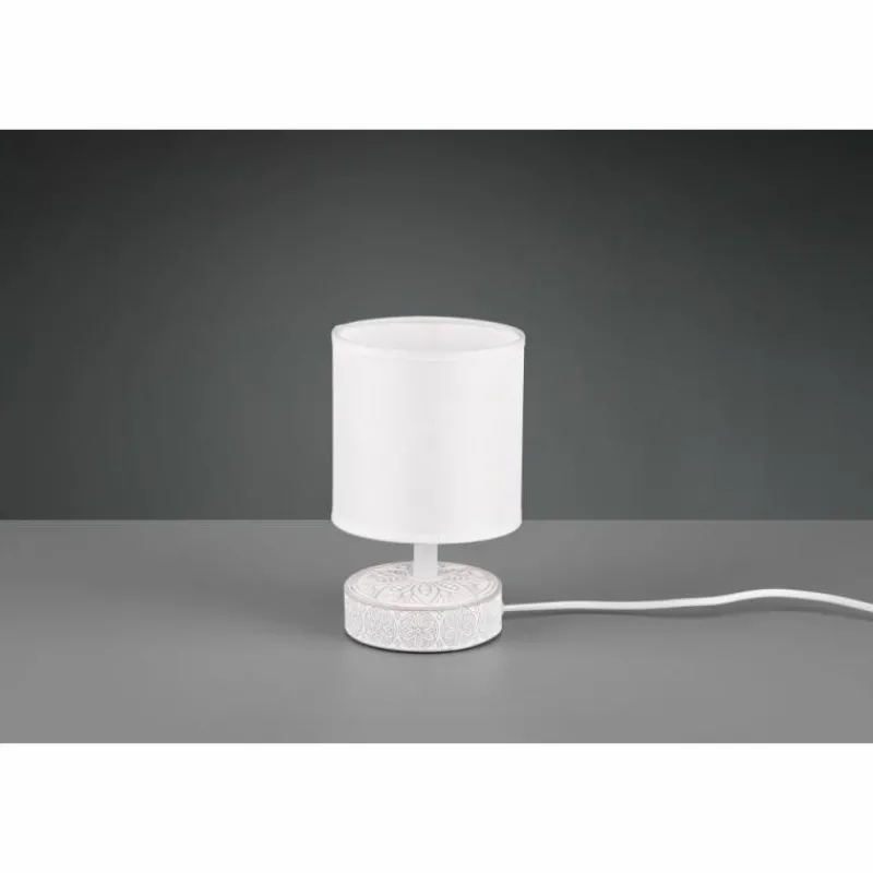 Lampes En Tissu-Luminaires Reality Lampe de table Reality Marie LED Blanc, 1 lumière