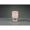 Lampes En Tissu-Luminaires Reality Lampe de table Reality Marie LED Brun, 1 lumière