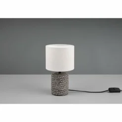 Lampes En Tissu-Luminaires Reality Lampe de table Reality Mala Brun, 1 lumière