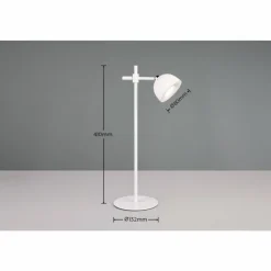 Luminaires Reality Lampe de table Reality MAXIMA LED Blanc, 1 lumière* Lampes À Poser