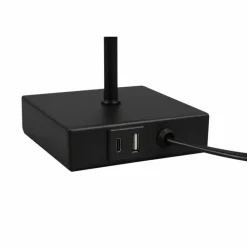 Lampes En Tissu-Luminaires Reality Lampe de table Reality Ole Noir, 1 lumière