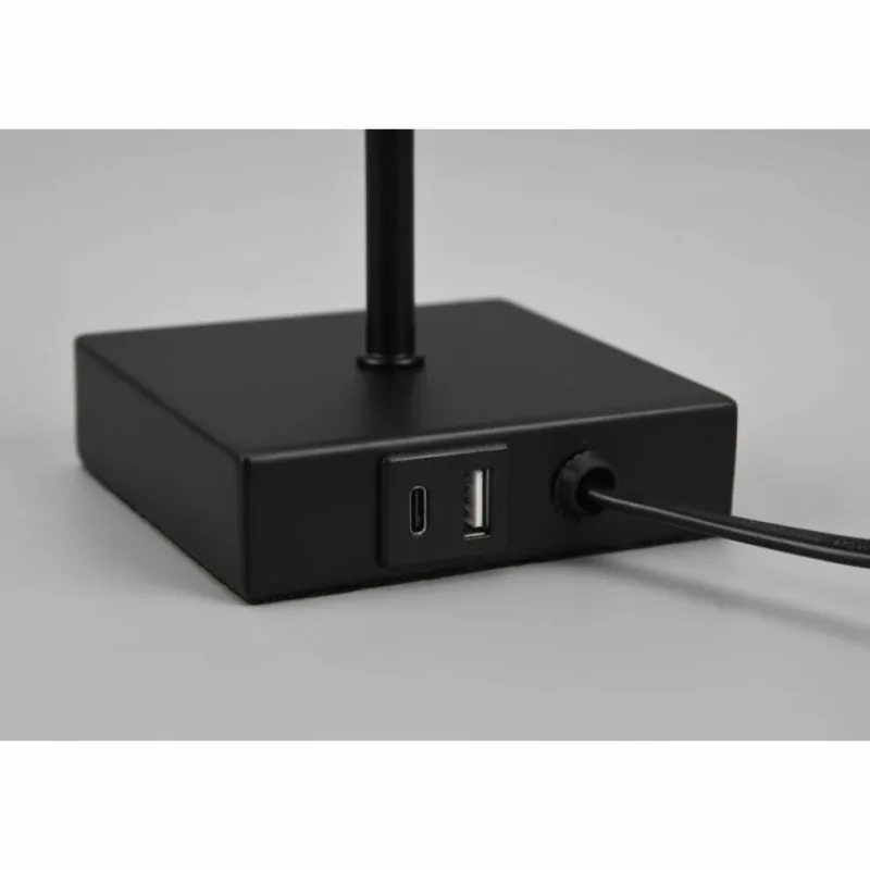 Lampes En Tissu-Luminaires Reality Lampe de table Reality Ole Noir, 1 lumière