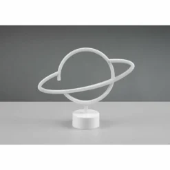Luminaires Reality Lampe de table Reality Planet LED Blanc, 1 lumière* Éclairage Led