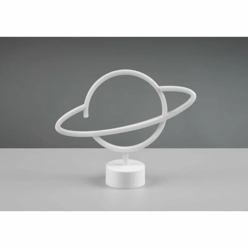 Luminaires Reality Lampe de table Reality Planet LED Blanc, 1 lumière* Éclairage Led