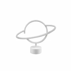 Luminaires Reality Lampe de table Reality Planet LED Blanc, 1 lumière* Éclairage Led