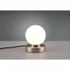 Luminaires Reality Lampe de table Reality Prinz 2 Nickel mat, 1 lumière