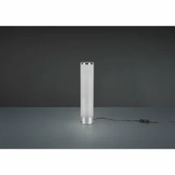 Luminaires Reality Lampe de table Reality Rico LED Chrome, 1 lumière, Télécommandes, Changeur de couleurs* Lampes À Poser