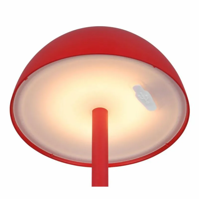 Luminaires Reality Lampe de table Reality RICARDO LED Rouge, 1 lumière