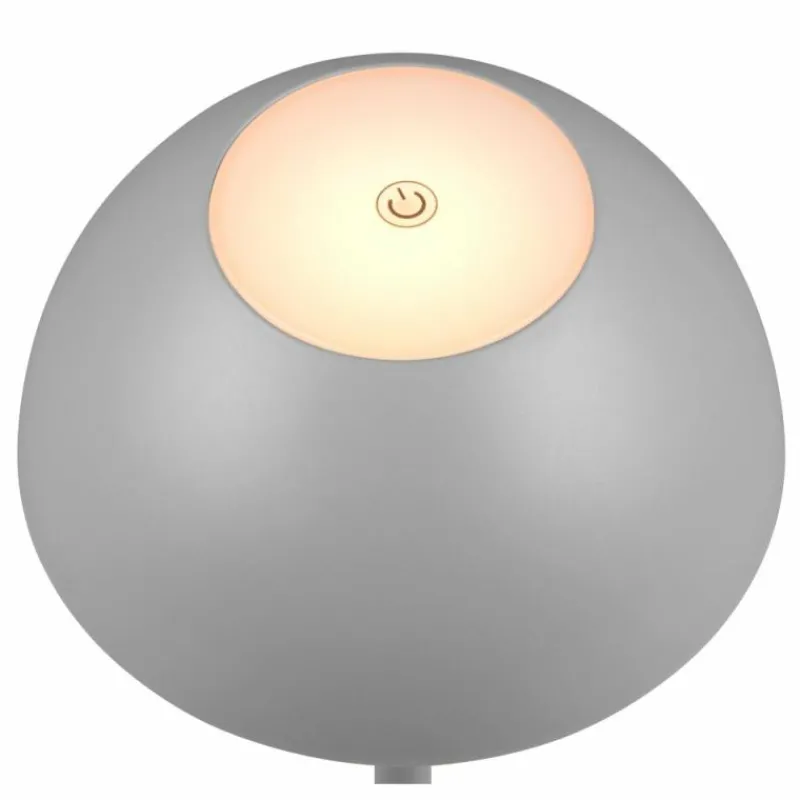 Luminaires Reality Lampe de table Reality RICARDO LED Gris, 1 lumière