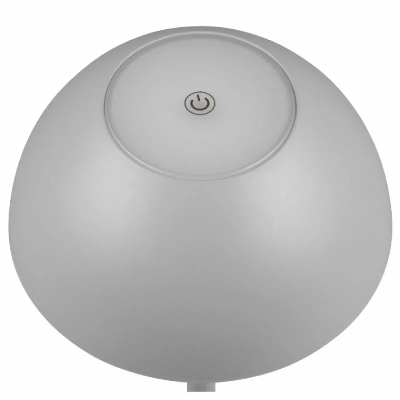 Luminaires Reality Lampe de table Reality RICARDO LED Gris, 1 lumière