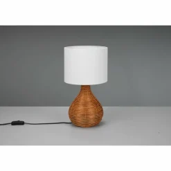 Lampes En Tissu-Luminaires Reality Lampe de table Reality Sprout Écru, 1 lumière