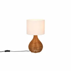 Lampes En Tissu-Luminaires Reality Lampe de table Reality Sprout Écru, 1 lumière