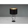Lampes En Tissu-Luminaires Reality Lampe de table Reality Sultan Noir, 1 lumière