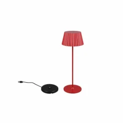 Luminaires Reality Lampe de table Reality SUAREZ LED Rouge, 1 lumière