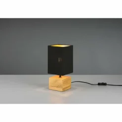 Lampes En Tissu-Luminaires Reality Lampe de table Reality Woody Écru, 1 lumière