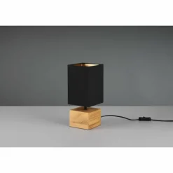 Lampes En Tissu-Luminaires Reality Lampe de table Reality Woody Écru, 1 lumière