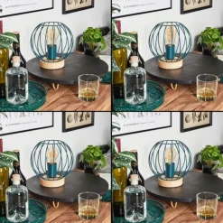 Lampes Vintages & Rétros-hofstein Lampe de table Refresco Écru, 1 lumière