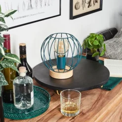 Lampes Vintages & Rétros-hofstein Lampe de table Refresco Écru, 1 lumière