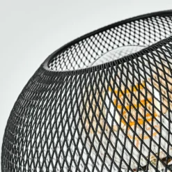 Lampes Vintages & Rétros-hofstein Lampe de table Reiden Écru, Noir, 1 lumière