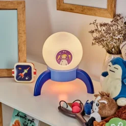 hofstein Lampe de table Rougemont LED Bleu, 1 lumière