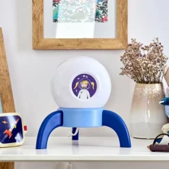 hofstein Lampe de table Rougemont LED Bleu, 1 lumière