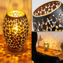 Lampes Dorées-hofstein Lampe de table Saksborg Or, 1 lumière