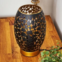 Lampes Dorées-hofstein Lampe de table Saksborg Or, 1 lumière