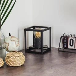 hofstein Lampe de table Salla Noir, 1 lumière* Lampes À Poser