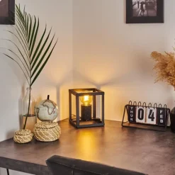 hofstein Lampe de table Salla Noir, 1 lumière* Lampes À Poser