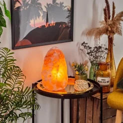 hofstein Lampe de table Sansou Rose, Blanc, 1 lumière