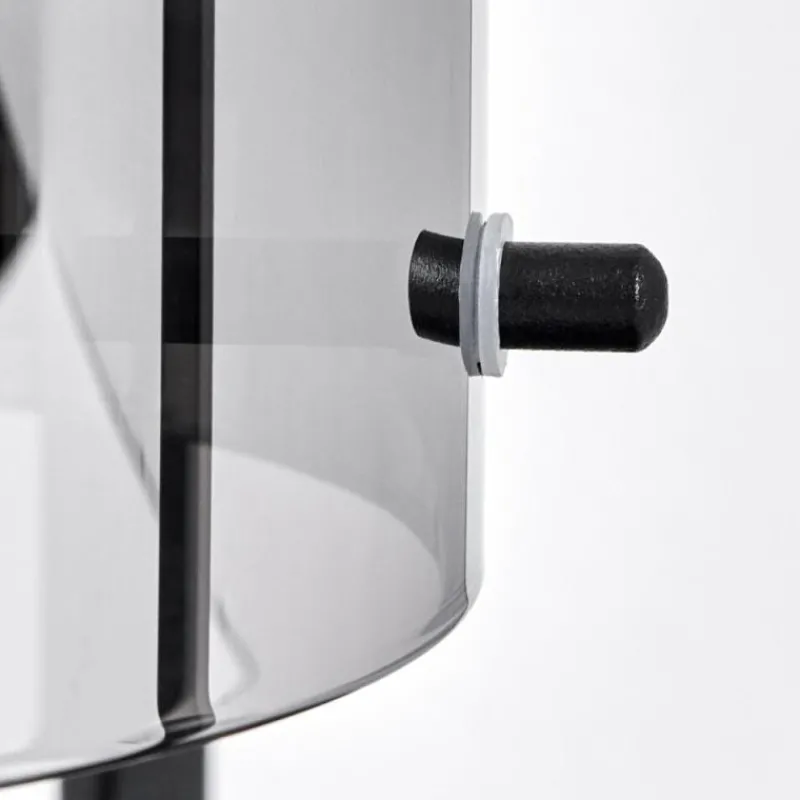 Suspension Verre Fumé-hofstein Lampe de table Sarniguet Noir, 1 lumière