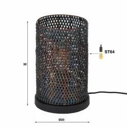 hofstein Lampe de table Sarzedas, 1 lumière* Lampes À Poser