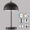 SCHÖNER WOHNEN-Kollektion Lampe de table Kia LED Noir, 1 lumière* Éclairage Led