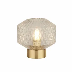 Luminaires Searchlight Lampe de table Searchlight Or, 1 lumière