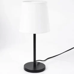 Lampes En Tissu-hofstein Lampe de table Sikala Noir, 1 lumière