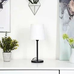 Lampes En Tissu-hofstein Lampe de table Sikala Noir, 1 lumière