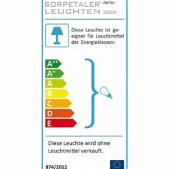 Luminaires Rustiques-Luminaires Trio Lampe de table Sorpetaler Leuchten Paris Nickel mat, 1 lumière