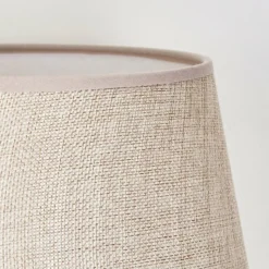 Lampes En Tissu-hofstein Lampe de table Stampa Brun, Couleur bois, 1 lumière