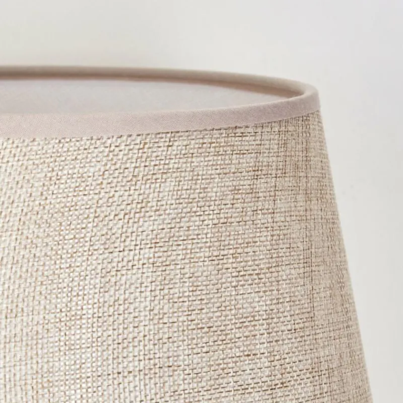 Lampes En Tissu-hofstein Lampe de table Stampa Brun, Couleur bois, 1 lumière